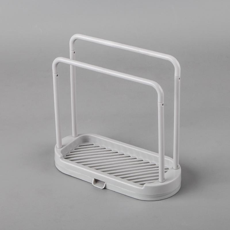 Multipurpose Kitchen Sink Storage Rack for Dishcloths, Sponges, Towels, and Soap