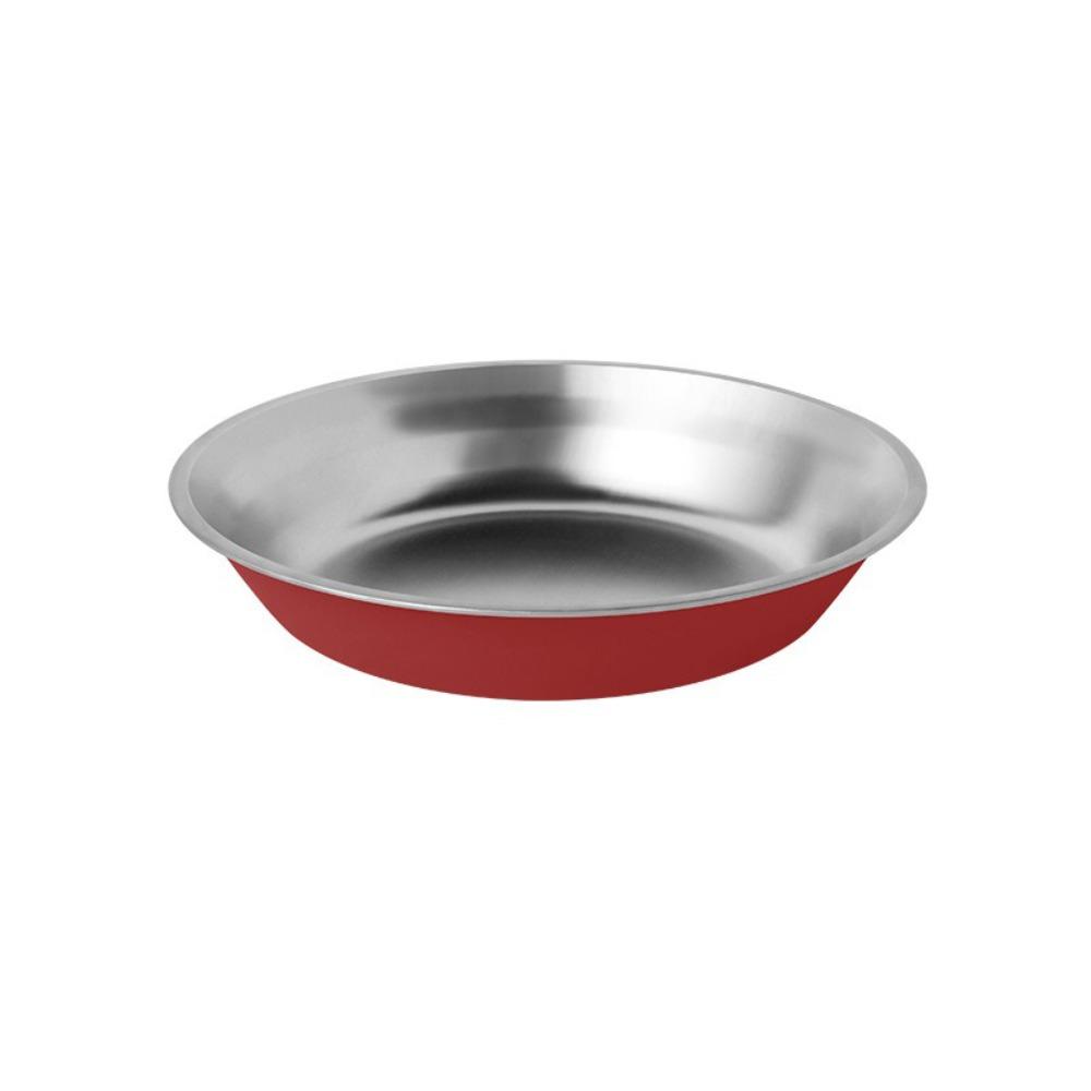 Wide Mouth Cat Food Bowls Anti-Tip Dog Food Dish Stainless Steel Dog Bowl Pet Drinking Feeding