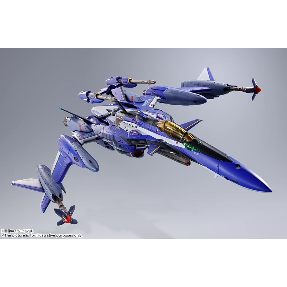 TAMASHII NATIONS DX Chogokin Macross Delta YF-29 Durandal Valkyrie Фигурка Максимилиана Гениуса 220 мм ABS Литой металл Окрашенная Фигурка