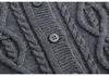 Unisex Korean Style 100% Cotton Knit Cardigan for Boys – Spring/Autumn Casual Baby Sweater