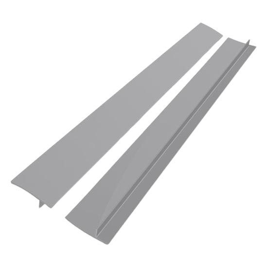 1/2 шт. силиконовая крышка для зазора между плитой и кухонной плитой, заполнитель зазора между плитой и духовкой, защита от проливания