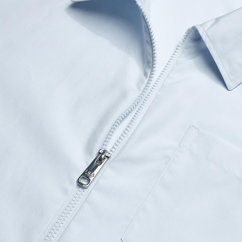 Fila Серия Milano SNBN Простая Классическая Модная Повседневная Свободная На Молнии Поло С Длинным Рукавом Куртка Рубашка Мужские куртки F11M625421F-BU