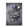 Metal Robot Abstract Art Sculpture Oil Painting Poster Exquisite Light Luxury Erotic Wall Decoration Painting Version