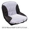 Riding Grass Mower Seat Cover Waterproof Anti Slip with Pockets