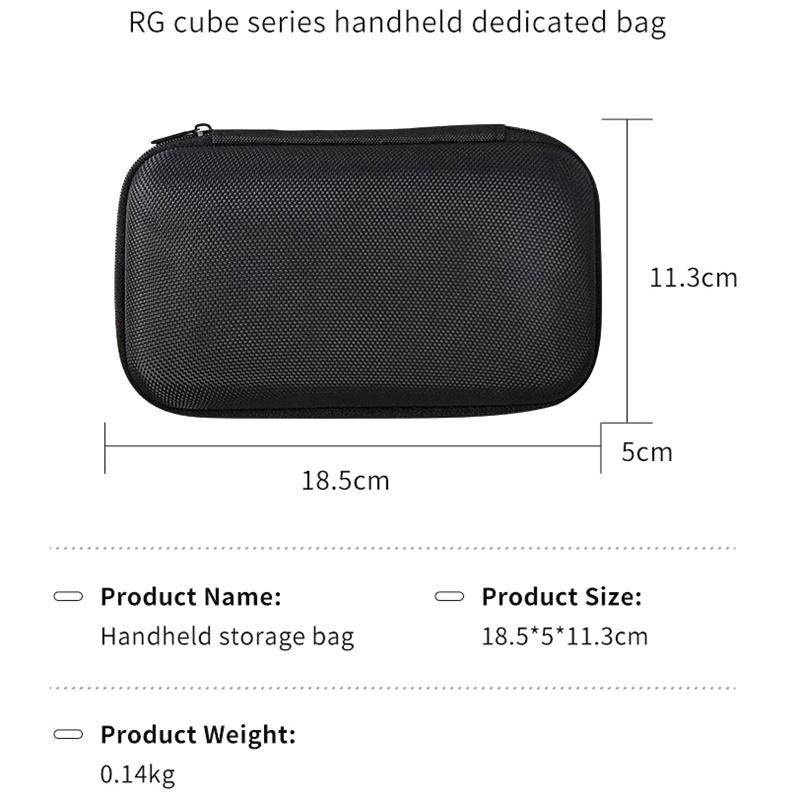 Переносная защитная сумка для Rg Cube Case Anbernic Rgcube Game Console Protetive Bags Cable Accessories Box Storage Box Cases