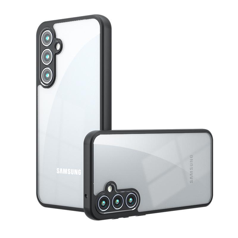 Samsung Galaxy A17 Qi Jia Frosted Drop-Proof Phone Case with Full Lens Protection