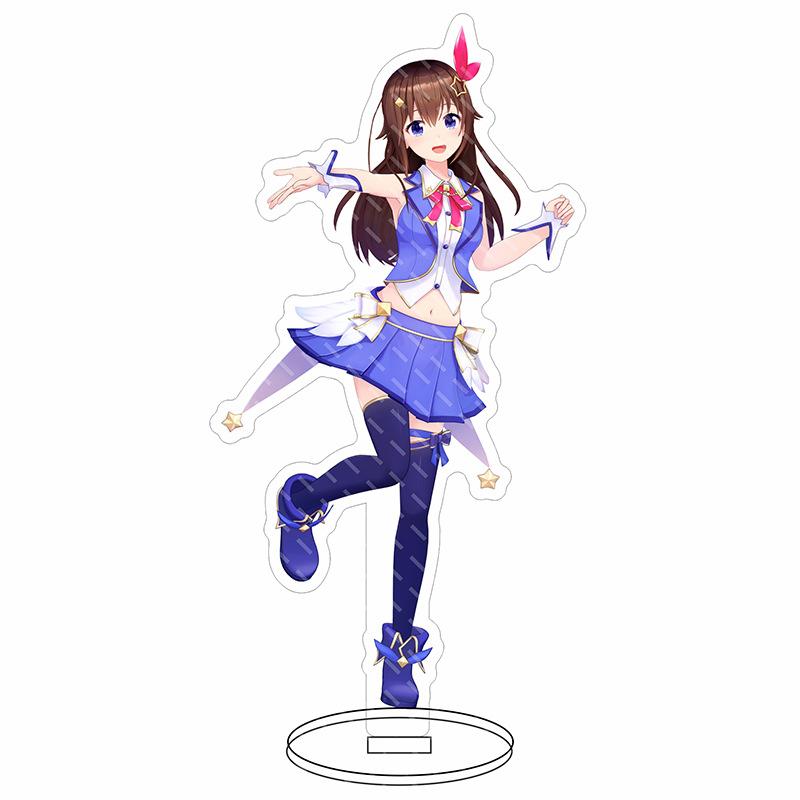 Hololive аниме персонаж новая модель двусторонняя акриловая подставка высокого разрешения модель милый декор стола подарок на день рождения, Рождество, хит продаж