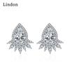 Lindon Copper Alloy Zircon Earrings Drop Earrings For Women Wedding Party Gifts