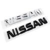 CHHUPY1 ABS Plastic Car Trunk Rear Logo Stickers Letter Decals For Nissan X-trail Qashqai Rogue Sport RogueAltima Versa Juke Leaf