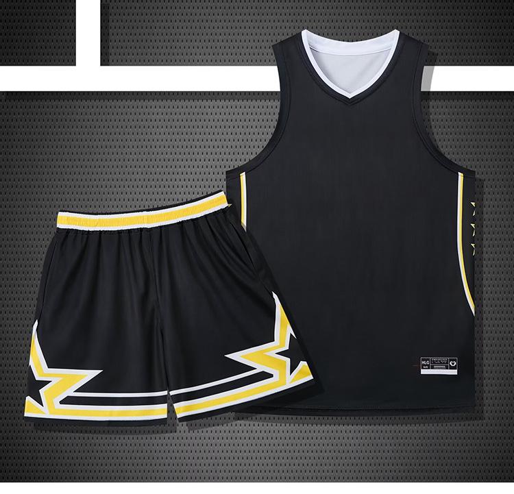 New American Basketball Jersey Sports Suit Men'S And Women'S College Student Training Jersey Team Game High-End Jersey Summer