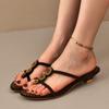 Fashion Slippers New Western Style Light Women's Ethnic Style Sandals for Going Out