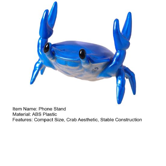 Подставка для телефона Yousheng Компактный размер Дизайн краба Держатель для мобильного телефона Хранение ручек Настольный органайзер Держатель для настольных принадлежностей Офисное украшение