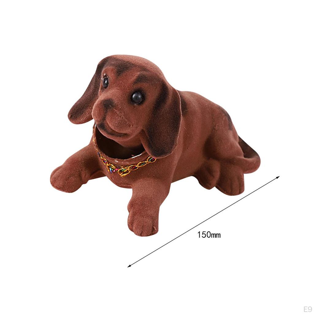 Украшение для автомобиля кивающий пес На приборную панель Игрушки Подарок для влюбленных Детская игрушка Высокая имитация