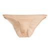Men Summer Briefs 3D U-convex Low-rise U-convex Thin Panties Solid Color Three-dimensional Pouch Underwear