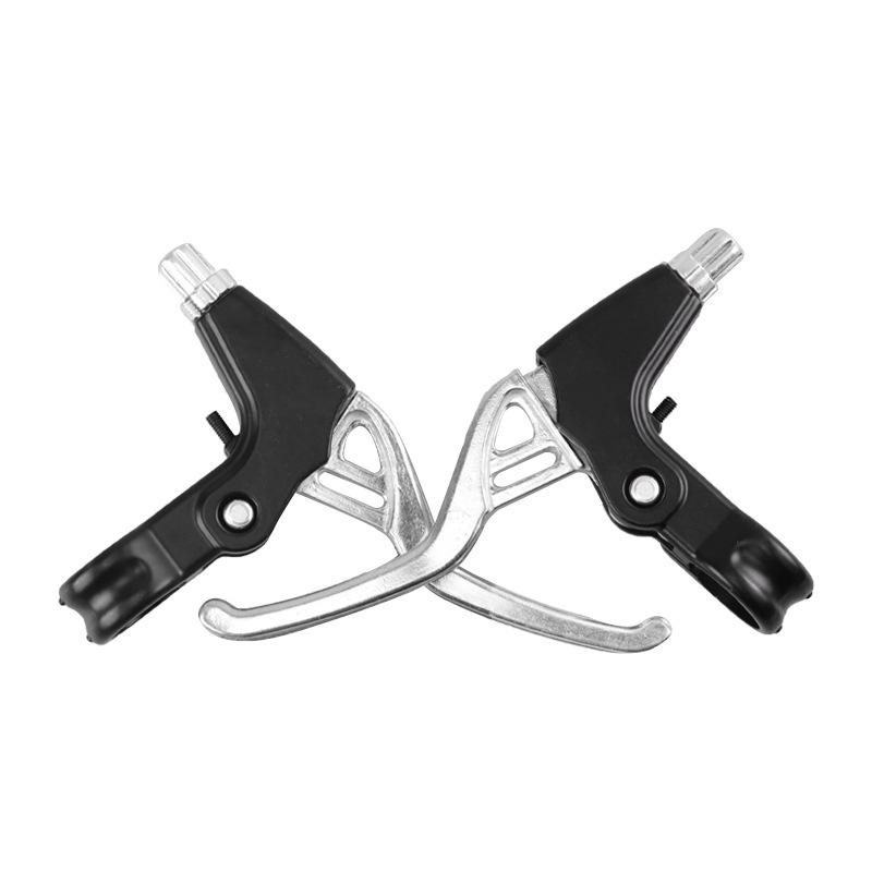 1Pair MTB Brake Levers Ultra Light Aluminum Alloy Cantilever Mountain Bike Bicycle Mechanical Horseshoe V Brake Arms Handle