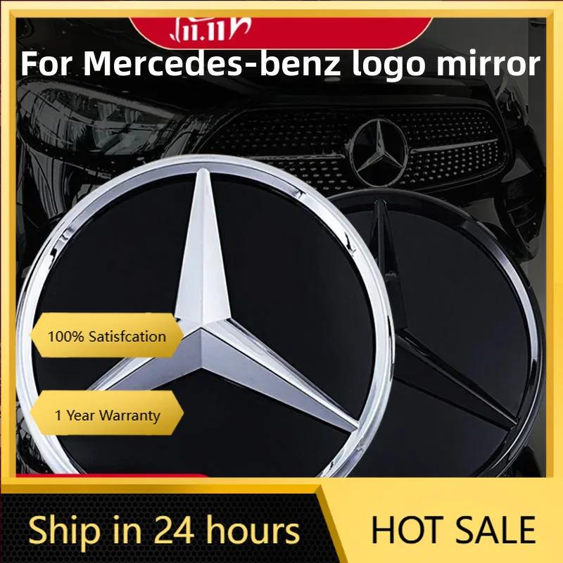 C200 E200 Для Mercedes Benz Для Mercedes-Benz W164 ML-класс До 2013 года 185 мм 3D ABS логотип Звезда передней решетки значок зеркало