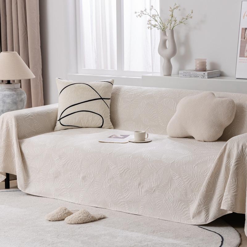 INS Style Sofa Cover Towel Full Covered Universal Sofa Cover Cover All Wrapped Simple Four Seasons Cloth Cotton Sofa Cushion Blanket