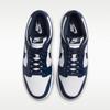Nike Dunk Low Белый Полуночно-синий