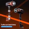 УФ-лампа для рептилий, регулируемый вращающийся на 360 градусов стержень с винтовым зажимом, регулируемый светильник для черепахи