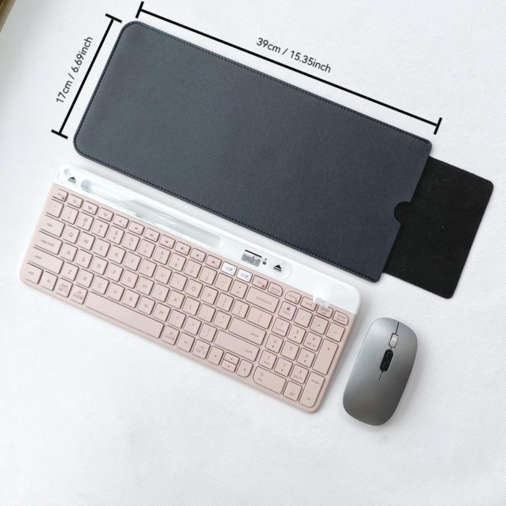 Dustproof Storage Bag Anti-Shock Protective Case Travel Wireless Keyboard Sleeve for Logitech K580