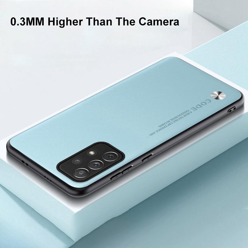 Роскошный чехол из искусственной кожи для Samsung Galaxy A32 A52 A52S A72 4G M52 5G, задняя крышка, матовый силиконовый чехол для телефона с полной защитой