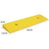 50*13*3cm Plastic PVC Road Slope Ramp Pad Portable Car Step Uphill Triangle Mat Curb Rubber