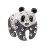 Black And White Color Panda Brooch Unisex Fashion Animal Design Rhinestone Jewelry High Quality New