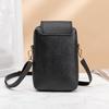 Pocket Pouch Phone Messenger Bag PU Leather Ladies Crossbody Bag Card Holder Women Mini Bag  Ladies