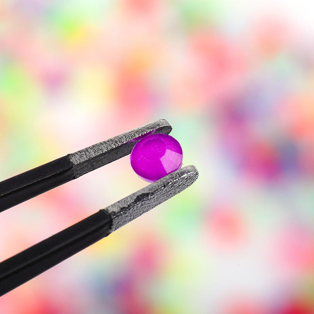 Weichen Имитация австрийского горячего бриллианта, неоновый флуоресцентный мокко резиновый низ сверла, стеклянный кристалл наклейки алмазный нейл-арт аксессуары для одежды своими руками