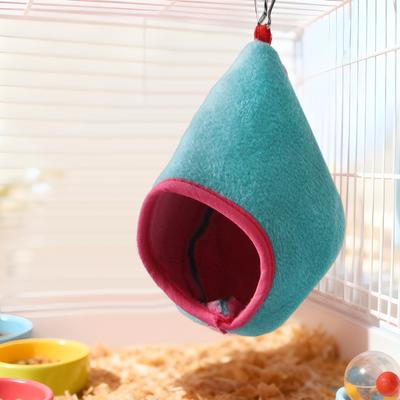 Гамак для хомяка Подвесное убежище для ежа Гамак для маленького питомца для обогащения, отдыха, сна, для дома, улицы, для крошечного питомца