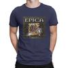 Band Man's TShirt E-Epica Crewneck Tops Fabric T Shirt Funny High Quality Birthday Gifts Unisex