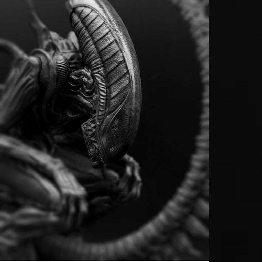 3D-печатная статуэтка инопланетянина для украшения дома