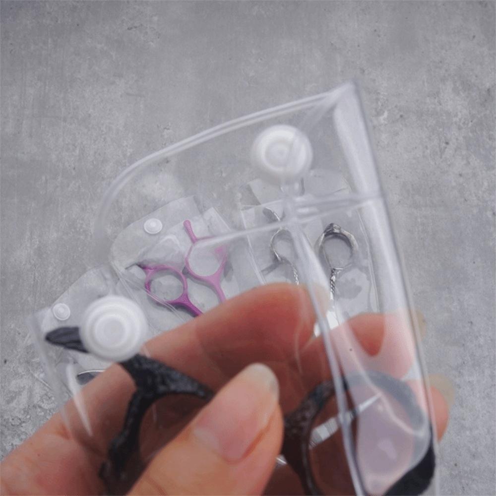 10pcs PVC Hair Scissors Sleeves Sharpening Tool Protection For 6-inch and 7-inch scissors
