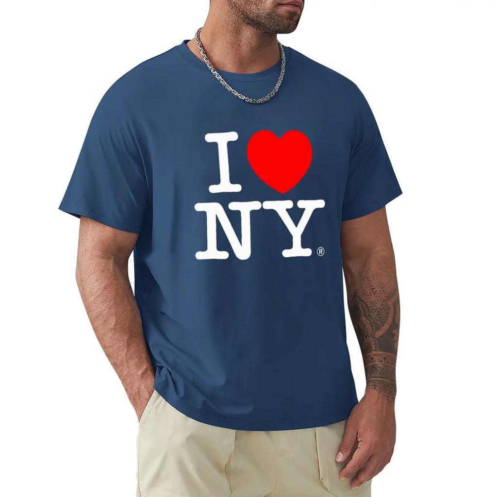 I Love New York Tourist I Heart Ny T Shirt Harajuku Short Sleeve T-shirt 100% Cotton Graphics Tshirt Tops