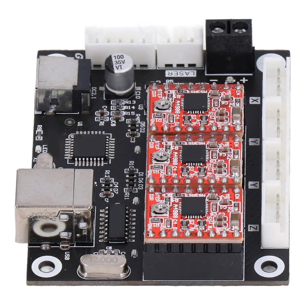 GRBL CNC Control Board Материнская плата для лазерного гравировального станка 3-осевая плата управления гравировальным станком