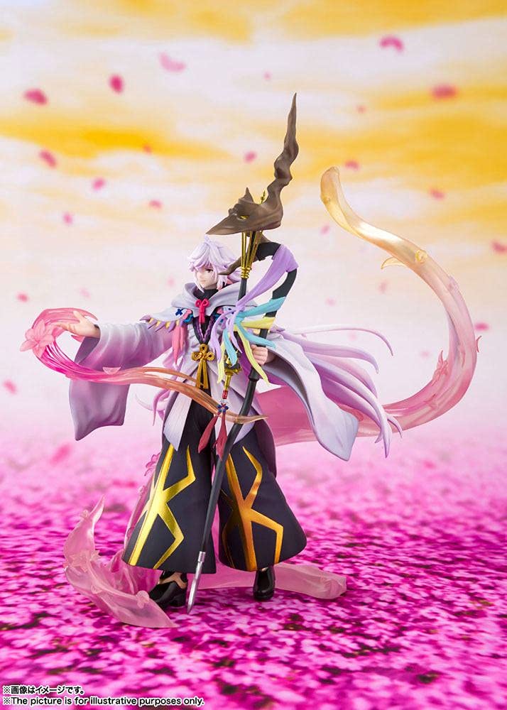 TAMASHII NATIONS Figuarts ZERO Order Absolute Demonic Front Babylonia Flower Magician Merlin 250 мм окрашенная полная фигурка Fate/Grand - - прибл.