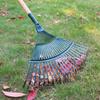 Shrub Rake Head 22 Toothed Garden Tool Grass Broom Shaped Steel Wire Non Toxic Agriculture Deciduous High Carbon Steel