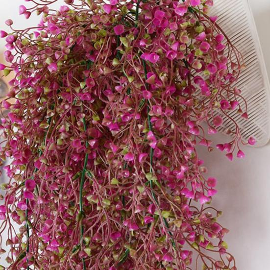 Искусственная лоза без полива, поддельное висячее растение, яркий цвет, имитация ветки ивы, сделай сам, свадебный настенный художественный декор
