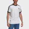 Adidas Футболка Adicolor Classics с 3 полосками, белая мужская уличная одежда GN3494