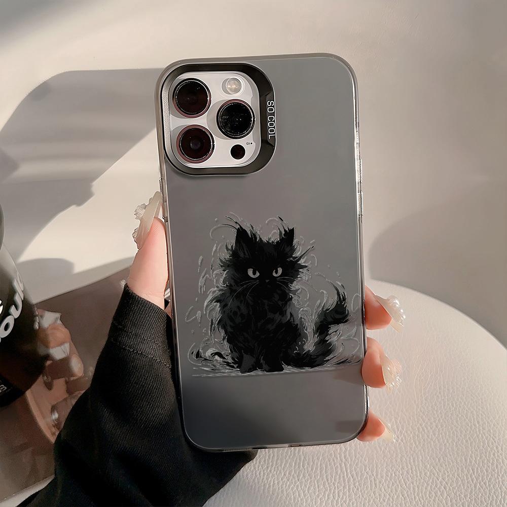 Чехлы для iPhone 11 13 16 ProMax Чехол iPhone 13 14 15 ProMax 12 13 ProMax Чехол Samsung A55 A05S A54 A06 S22 A15 A12 A22 A52S S23 S24 Цветной IMD