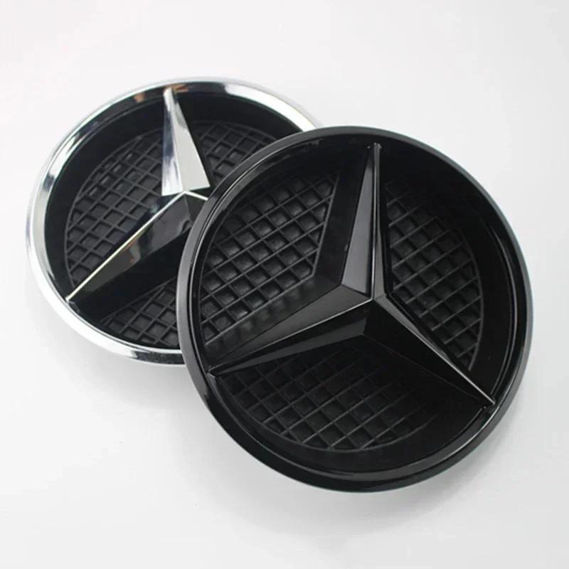 UEQPZ1 Hot 2025 3D Car Grill Emblem Star Badge Front Grill For Mercedes Benz W204 W205 W213 X253 A B C E S CLA GLB GLC GLE GLS Accessor