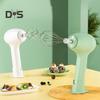 Portable Hand Mixer Electric USB Rechargeable Cordless Egg Beater with 2 Stirring Nets 3 Speeds Kitchen Whisk for Baking