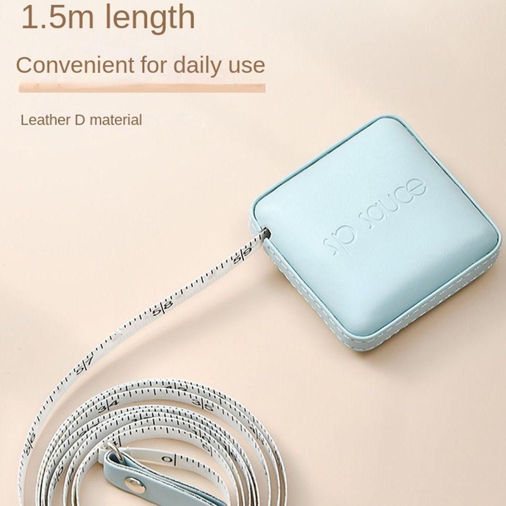 Retractable Measuring Tape Ruler Double Scale Ruler Soft Tape Measure Body Measurement Soft Ruler