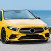 For Mercedes Benz A Class W177 A180 A200 A220 A35 AMG 2018+ Front Bumper Lip Spoiler Splitters Canards Vents