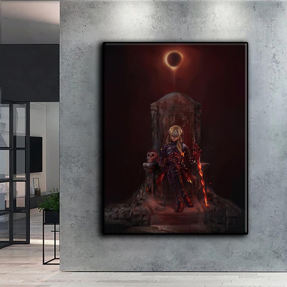 5D DIY Алмазная картина Вышивка крестиком Игра Dark Souls Алмазная вышивка Мозаика Настенное украшение для дома