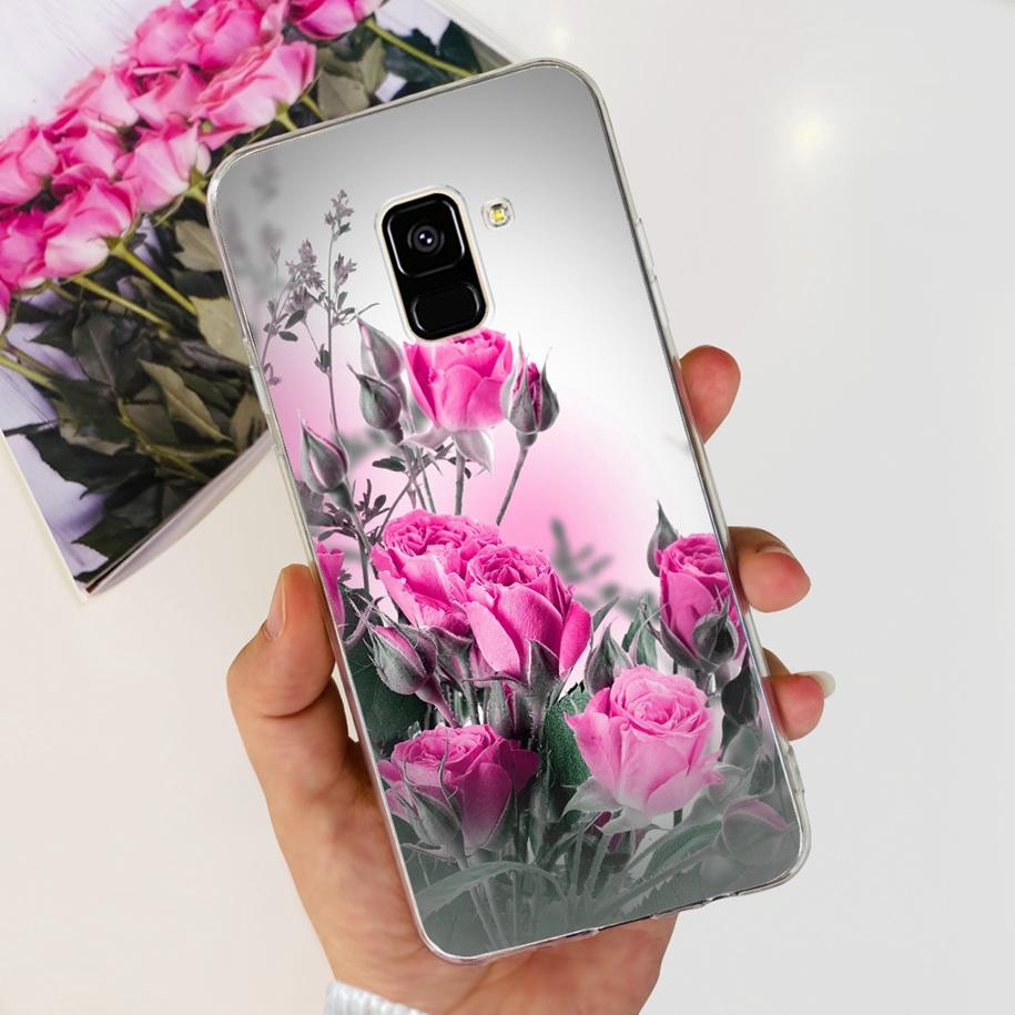 Чехол для Samsung Galaxy A6 A8 Plus 2018 Чехол Модный Бабочка Мягкий Прозрачный ТПУ Чехол для Телефона Для Samsung A6+ A8+ A 6 A 8 2018 Funda