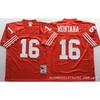 San Francisco 49ers Retro Football Jersey Mens Cotton Blend Training Uniform American Practice Fan Wear