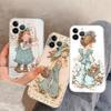 Сара Кей Девочки милый чехол для телефона для iPhone 15 14 11 12 13 Mini Pro XS Max Cover 6 7 8 Plus X XR SE 2020 Funda Shell