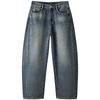 Semir Men's Wang Anyu Style Retro Curved Denim Jeans