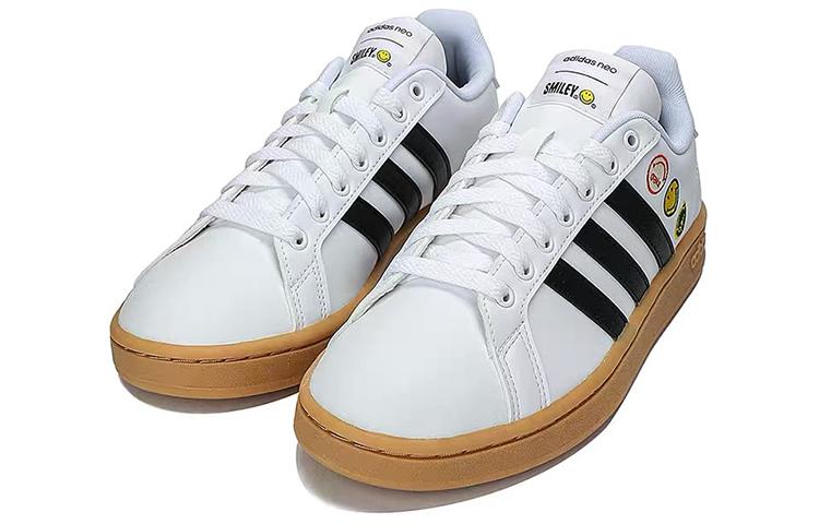 adidas Neo X Smiley Grand Court 'Черный Белый' GY4995